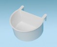6    Hvid plastkop